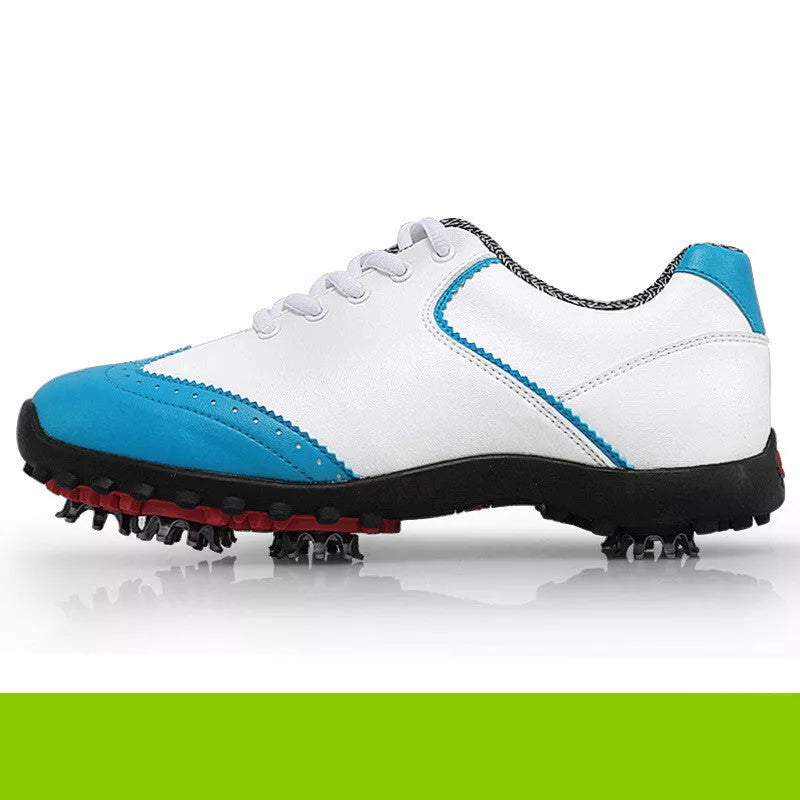 Pure white and color-accented sneakers in sizes 35-40, lightweight and durable design