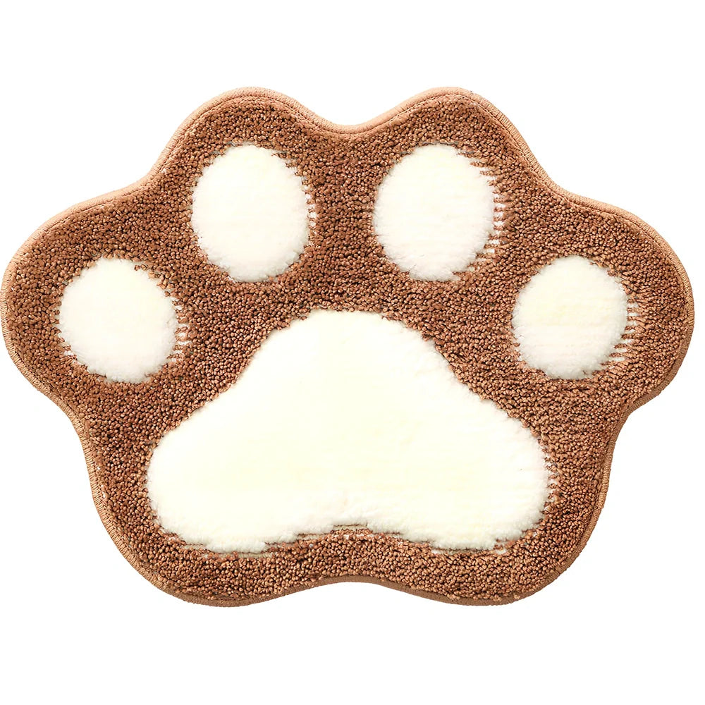 40cm by 60cm anti-slip bathroom carpet door mat in blue colour with chemical fibre construction