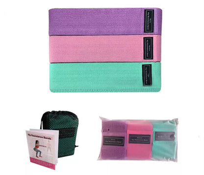 Squat resistance band for yoga and strength training, 74*8CM, PVC material