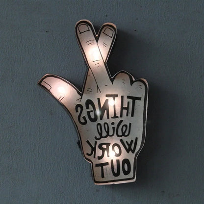 Custom shapeable LED neon sign in vintage style for wall decoration