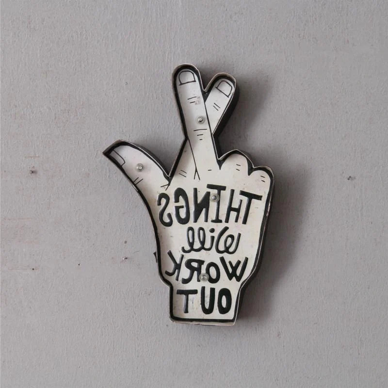 Custom shapeable LED neon sign in vintage style for wall decoration