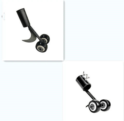 Versatile gardening tool with long prongs for easy weed removal and soil aeration in yards and lawns