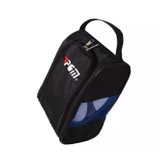 PGM Shoe Bag in black, red, blue, and pink - breathable nylon storage for sports shoes