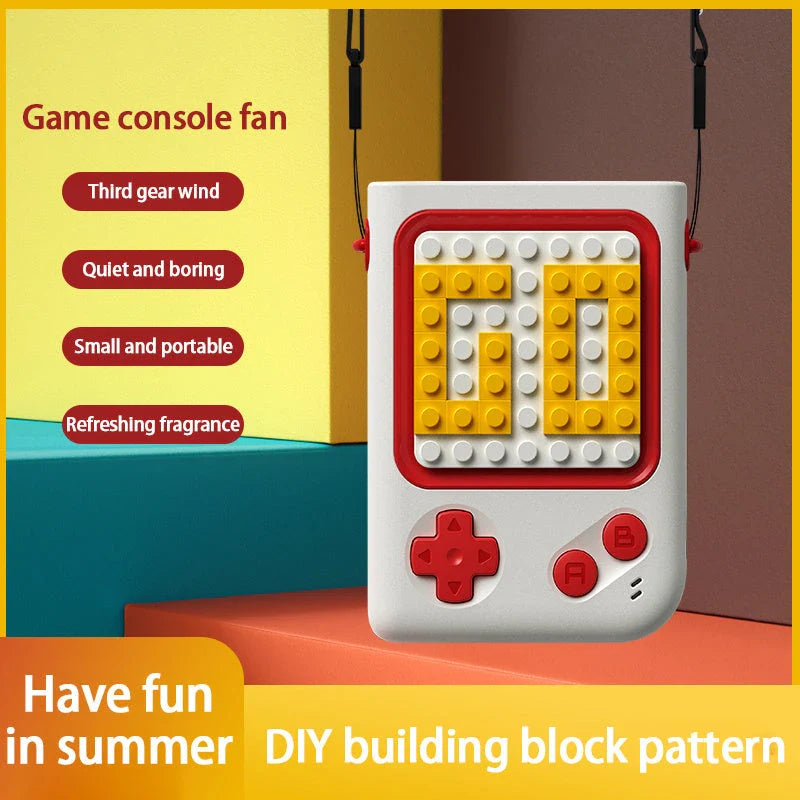 Portable Game Console Fan - Quiet, Long-Lasting Cooling for On-the-Go Gaming