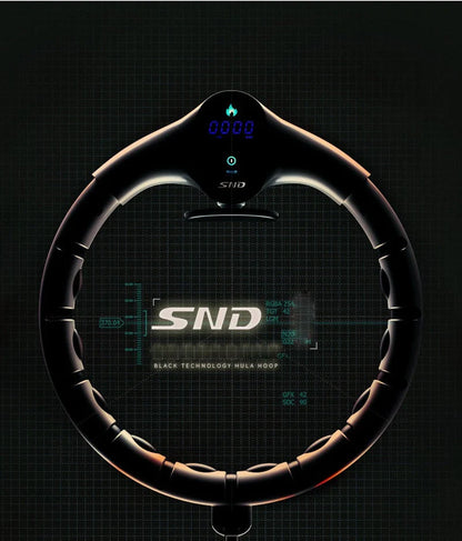 Adjustable Smart Counting Fitness Hoop for waist slimming and body building