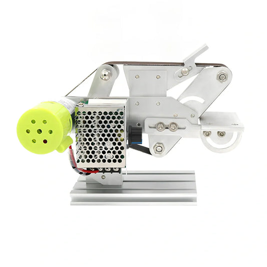 895 fixed-angle belt machine sharpener with speed adjustment, 20cm aluminium body for tool edge grinding