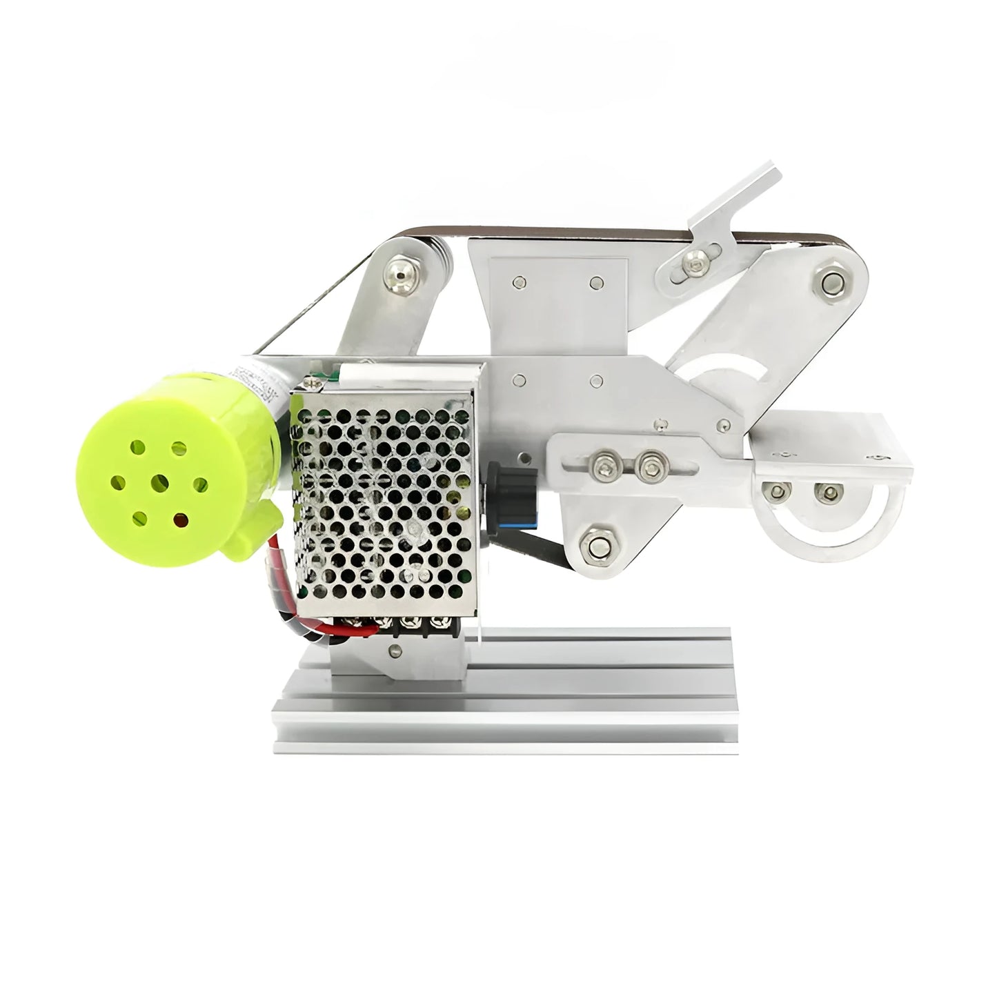 895 fixed-angle desktop belt machine with speed control for tool sharpening