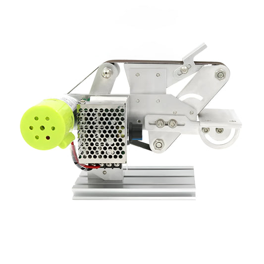 895 fixed-angle desktop belt machine with speed control for tool sharpening
