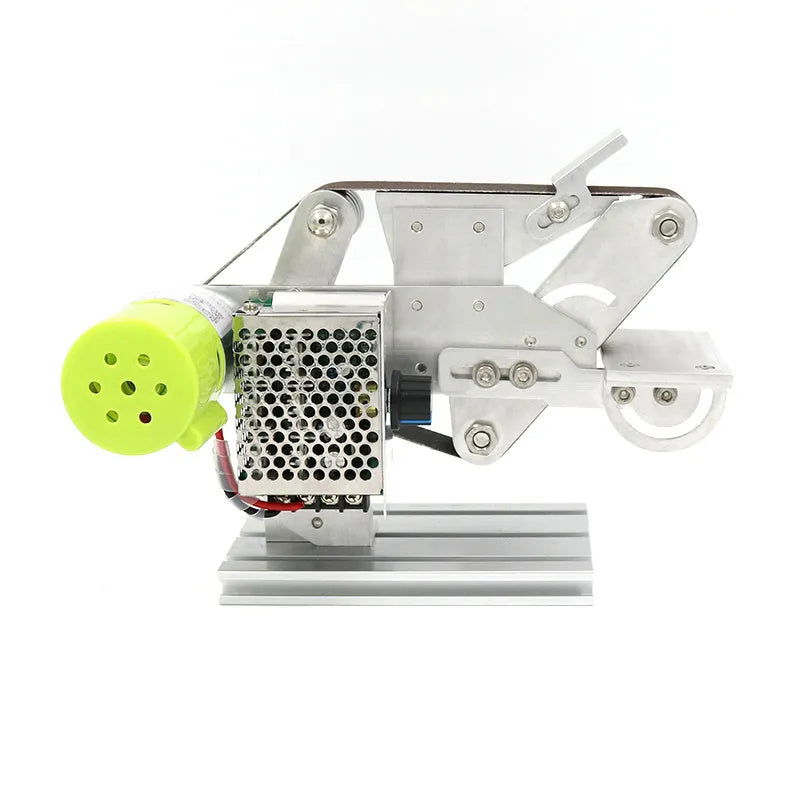 895 fixed-angle desktop belt machine with speed control for tool sharpening