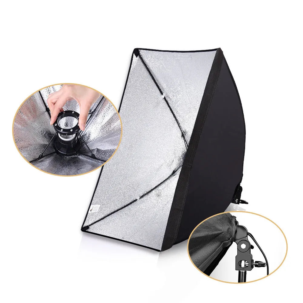 LIBEN 50x70cm photography soft light cloth with high-reflective fabric for Taobao portrait shooting