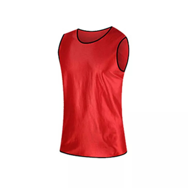 Simple Sports Training Vest in bright colors for basketball and football team identification