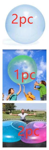 Colorful inflatable balls in various sizes, perfect for fun and entertainment at parties and outdoor events