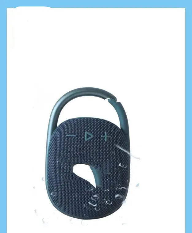 Compact portable Bluetooth speaker in multiple colours: black, blue, green, pink, red, silver grey.