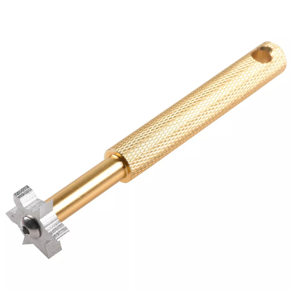 Alloy Hexagonal Cleaning Tool in various colors for durable cleaning and repair tasks