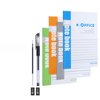 Wholesale business notebook set with striped design in Japanese/Korean style
