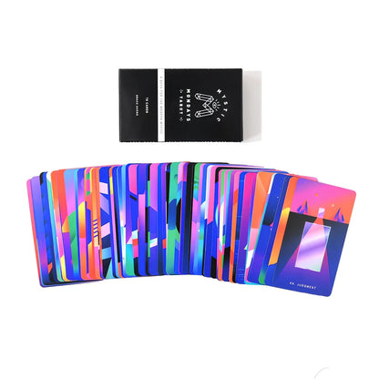 Mystic Mondays Tarot 78 coated paper cards for family communication