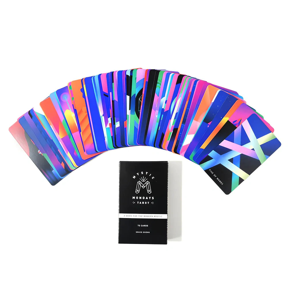 Mystic Mondays Tarot 78 coated paper cards for family communication