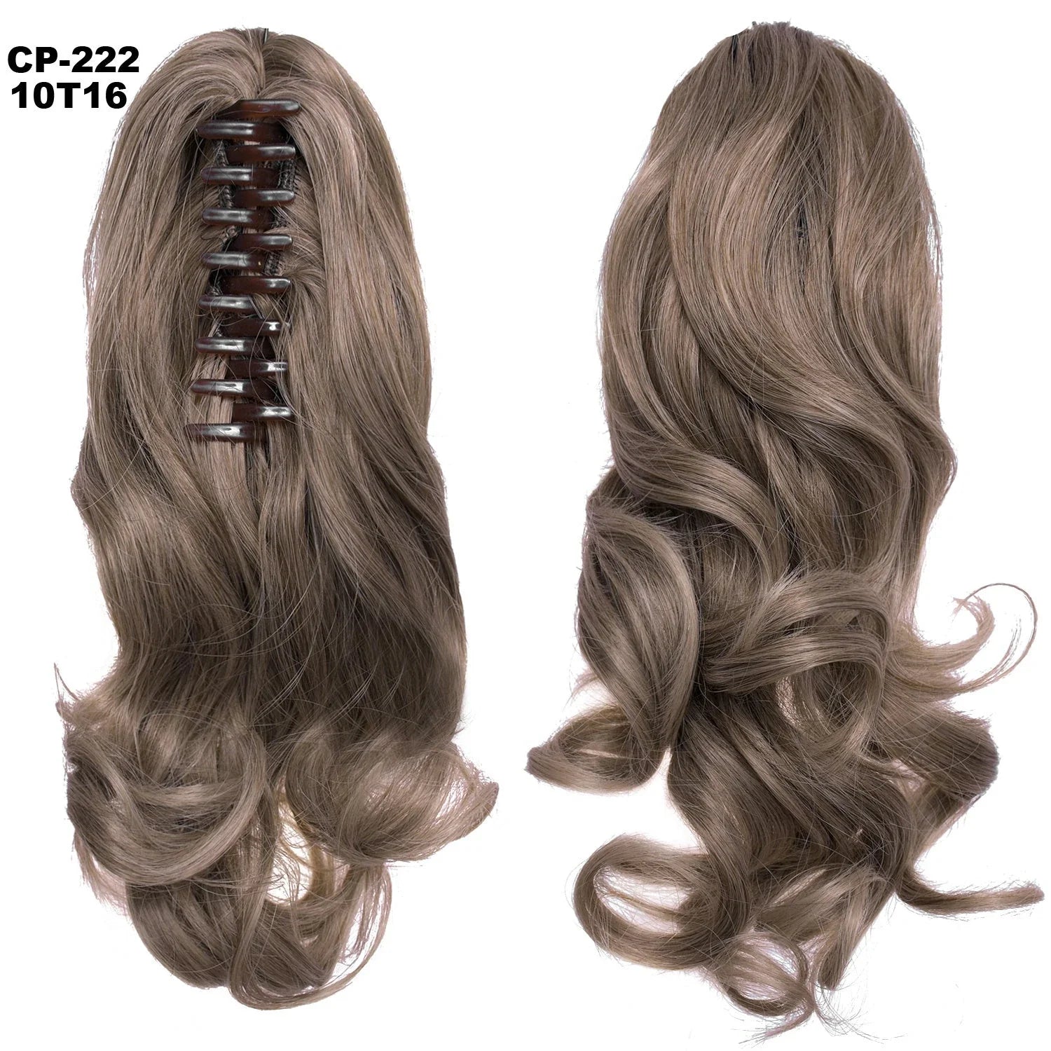 Stylish ponytail hair extension with natural-looking synthetic fibers for comfortable all-day wear