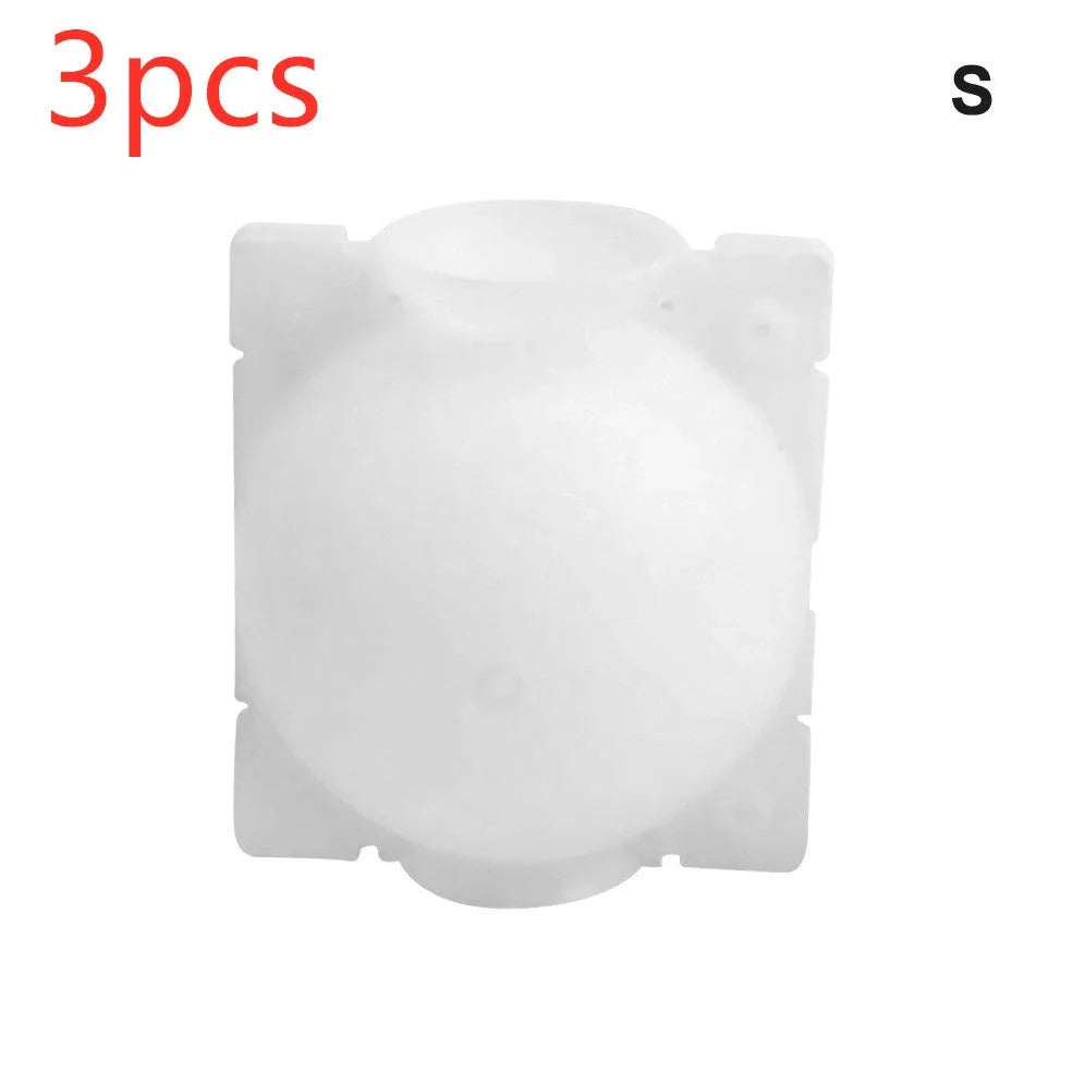 Black PP plastic plant rooting machine box for tree grafting, S size 10cm x 10cm with sealed lid for humidity control