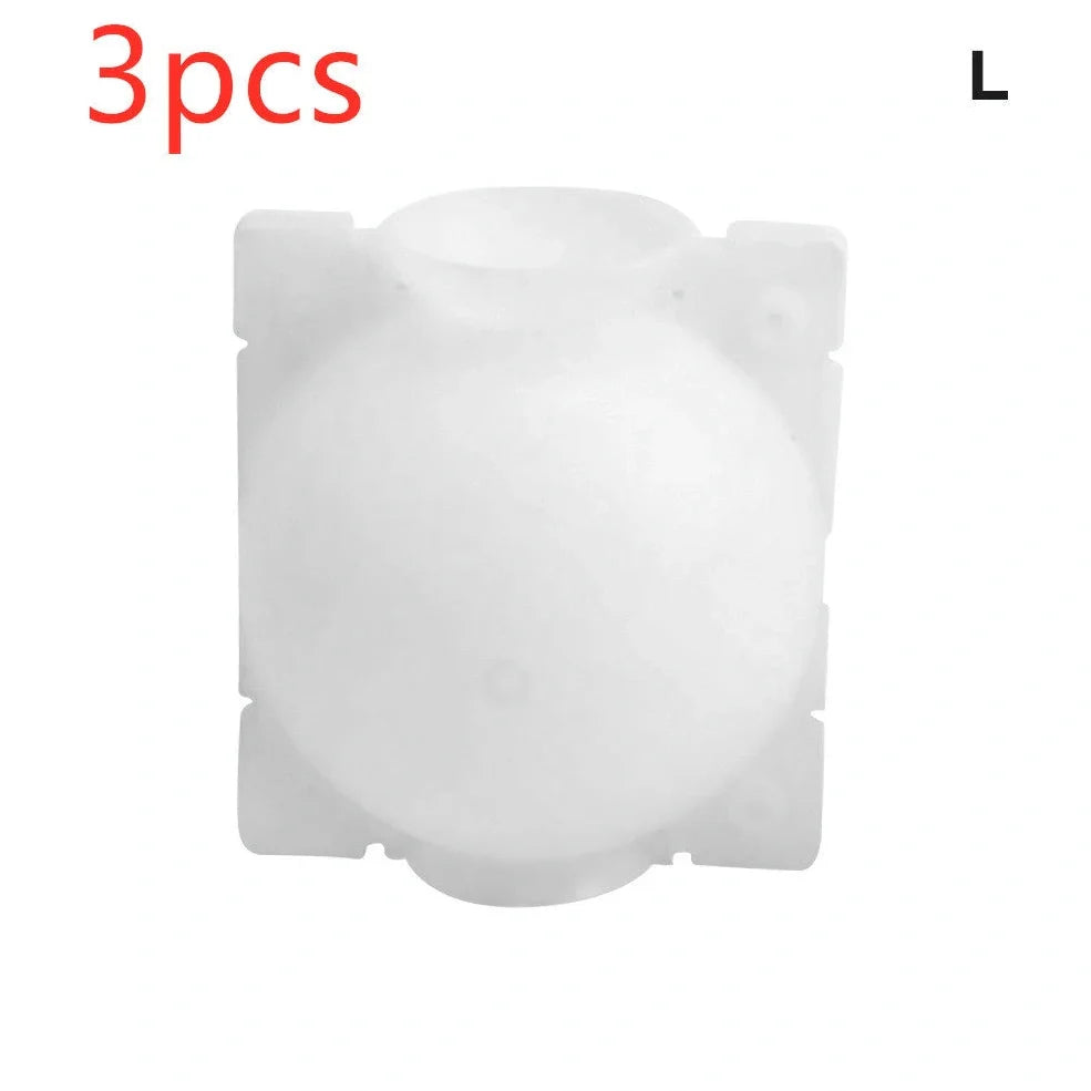 Black PP plastic plant rooting machine box for tree grafting, S size 10cm x 10cm with sealed lid for humidity control