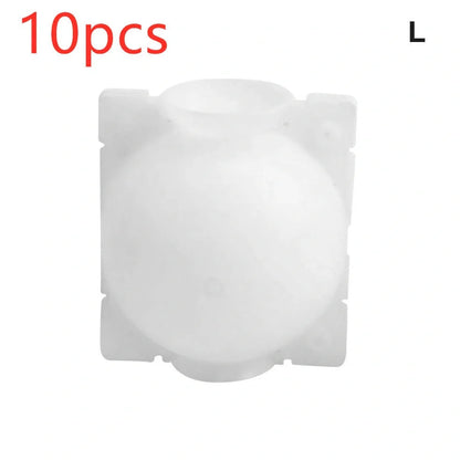 Black PP plastic plant rooting machine box for tree grafting, S size 10cm x 10cm with sealed lid for humidity control