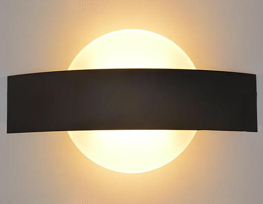 Aisle wall corridor LED light with petal design measuring 240mm wide