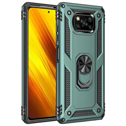 Sergeant armour protective case for Xiaomi Pocophone Poco X3 NFC mobile phone in multiple colour options