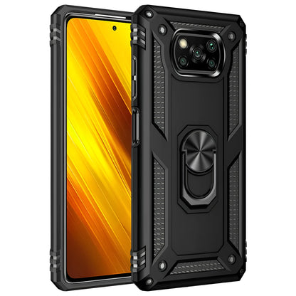 Sergeant armour protective case for Xiaomi Pocophone Poco X3 NFC mobile phone in multiple colour options