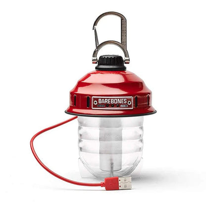 Camping chandelier with 3W CREE LED, 15.2x7.6cm portable design, available in bronze black, red, or copper finishes