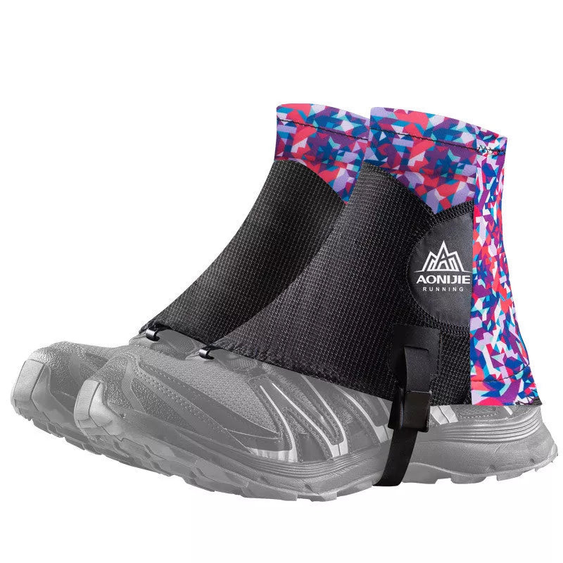 Sand-proof shoe cover in green, golden, blue, and purple for unisex, size 36-43