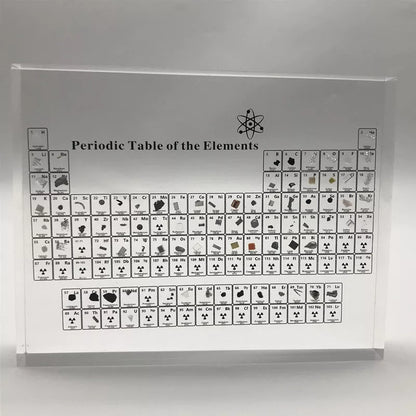 Element Table Acrylic Crystal with 83 Chemical Elements display