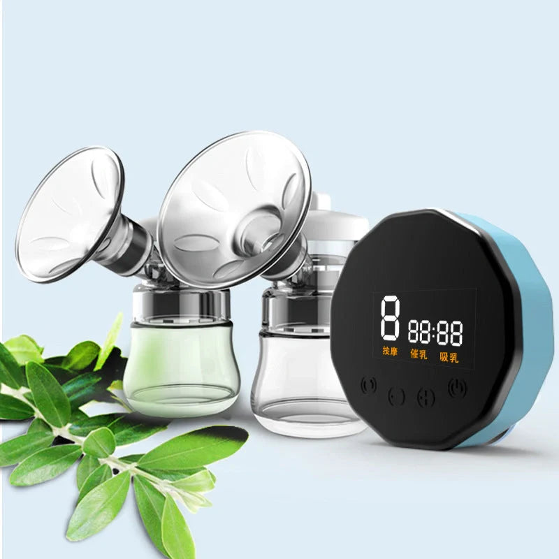 Electric Massage Breastfeeding Device with adjustable settings for comfortable use