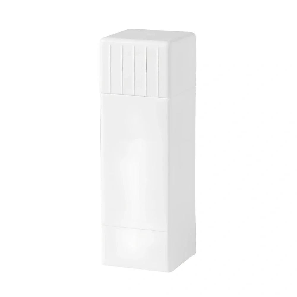 White polypropylene butter applicator creating 6x6x3cm butter sticks with vertical grease box design