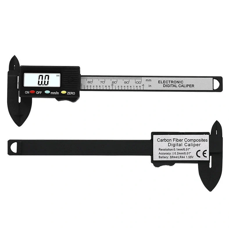 Digital vernier caliper showing 240mm length with digital display and measuring jaws