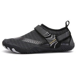 Lightweight cut-resistant five-finger wading shoes in various colors for outdoor water activities
