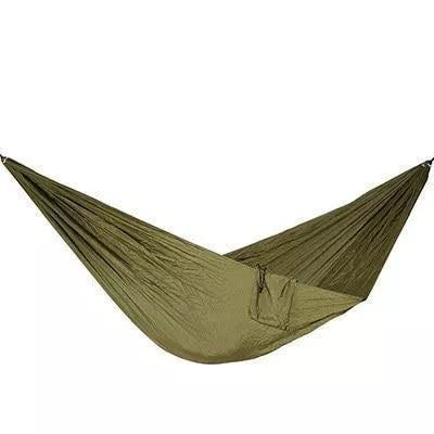 Portable Nylon Parachute Double Hammock for outdoor camping and backpacking