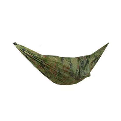 Portable Nylon Parachute Double Hammock for outdoor camping and backpacking