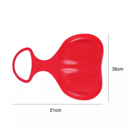 Stripe pattern thickened snowboard for snow, grass, and sand skiing in vibrant colors