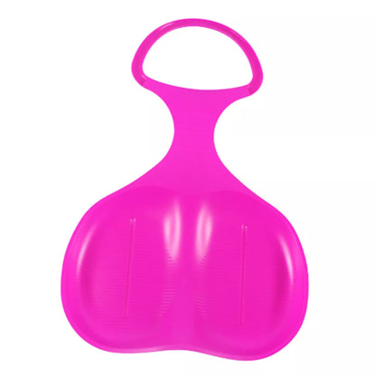 Stripe pattern thickened snowboard for snow, grass, and sand skiing in vibrant colors