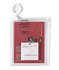 Little Happiness Acrylic Key Chain with Aesthetic INS Landscape Cloud Design