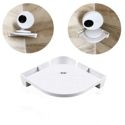 White 3.5 inch wireless baby monitor with camera showing night vision and temperature display