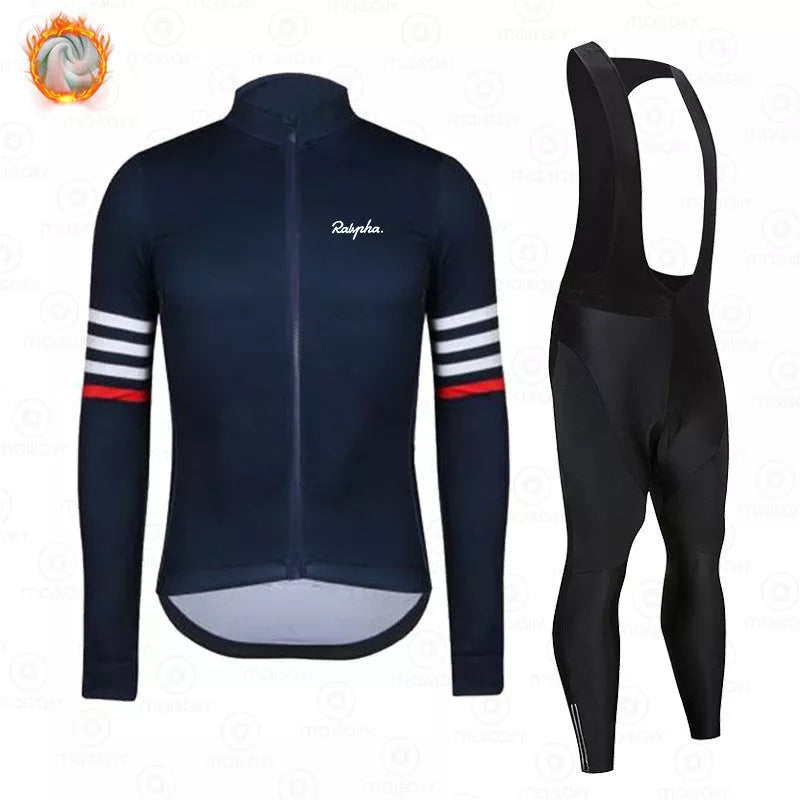 Women's long-sleeved cycling suit for spring and autumn, available in multiple colors and sizes