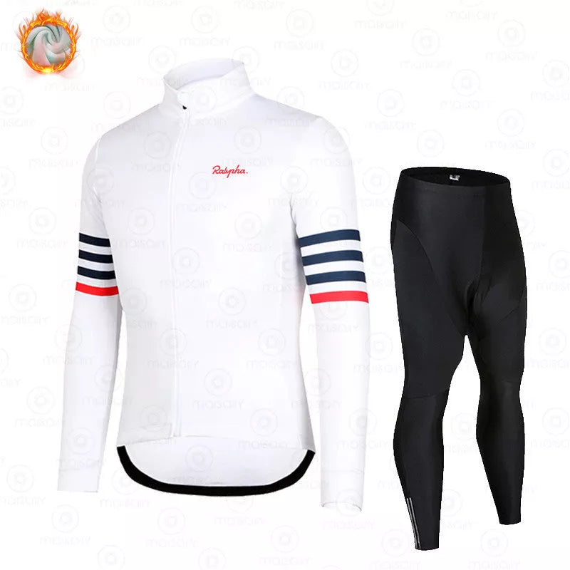 Women's long-sleeved cycling suit for spring and autumn, available in multiple colors and sizes