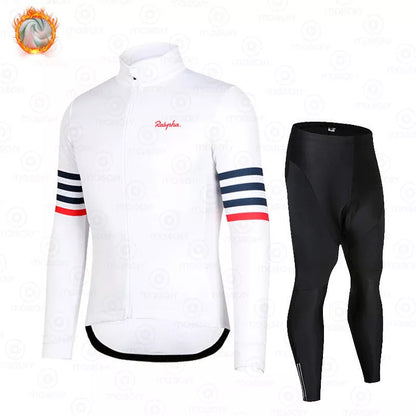 Women's long-sleeved cycling suit for spring and autumn, available in multiple colors and sizes