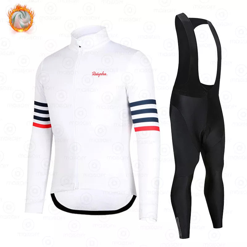 Women's long-sleeved cycling suit for spring and autumn, available in multiple colors and sizes