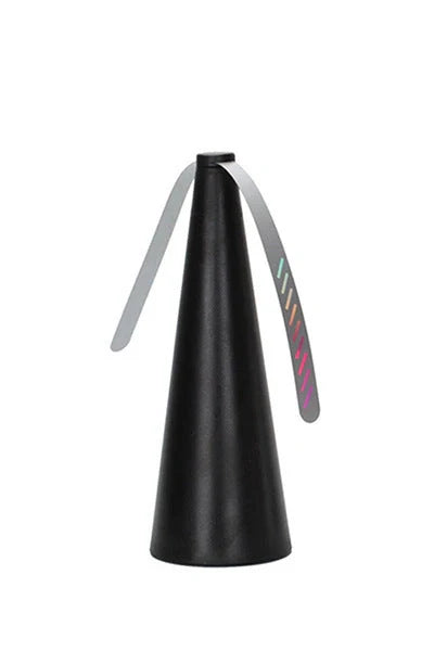 Multifunctional outdoor mosquito repellent fan with safety stop blades in various colors