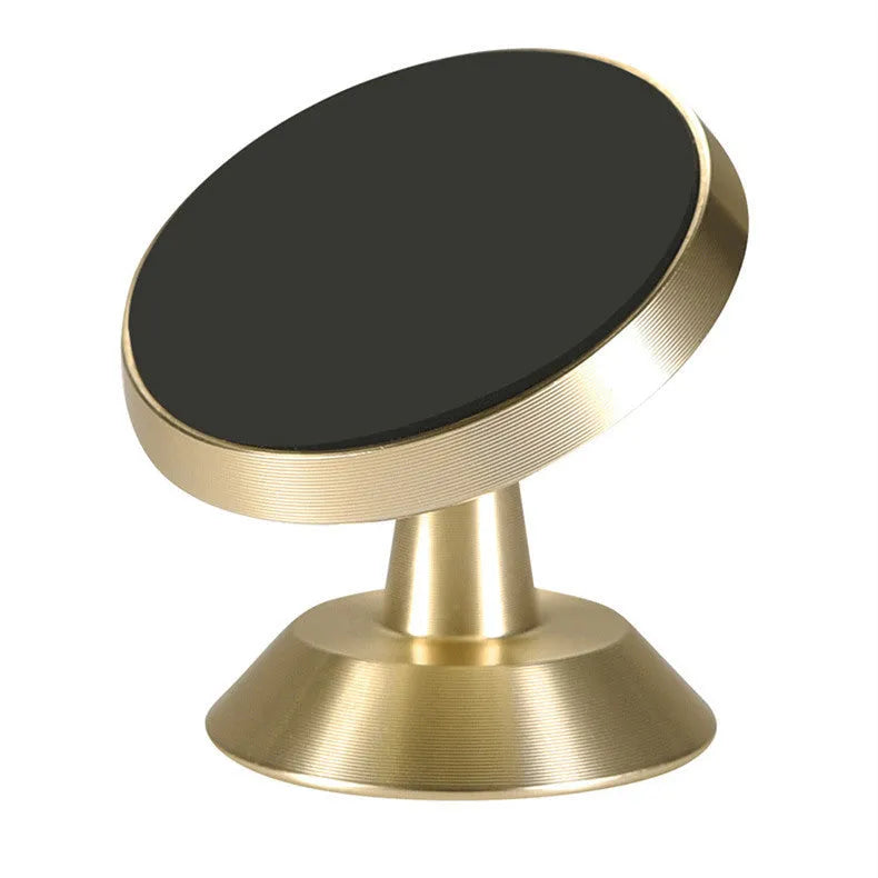 Universal magnetic car phone holder in black silver or gold for Apple Samsung Huawei Xiaomi smartphones