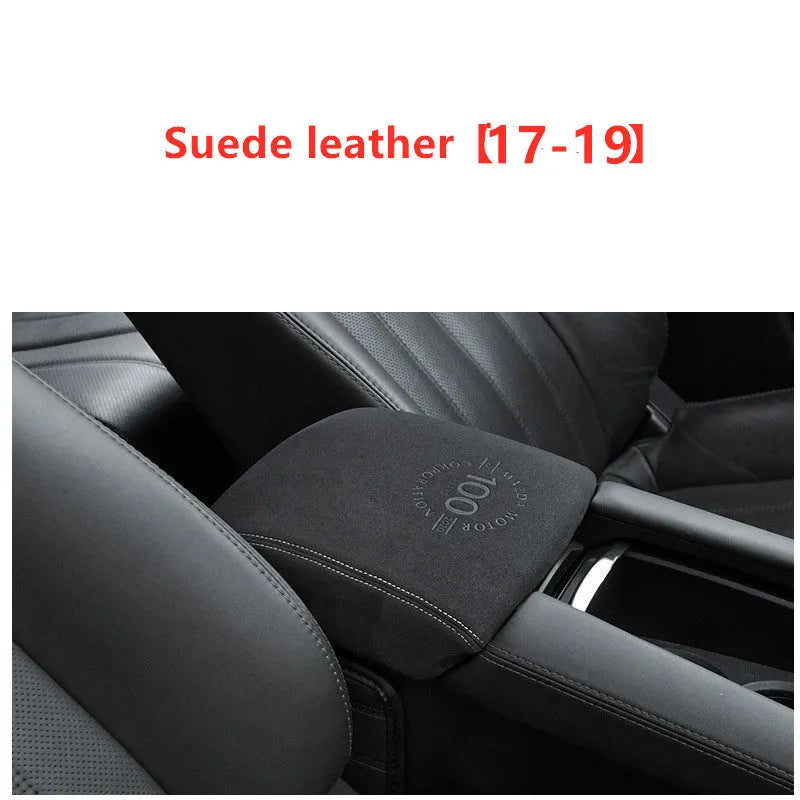 Armrest case cover for Mazda CX-4 CX-5 Oncela in carbon fibre, leather or flannelette, about 500g