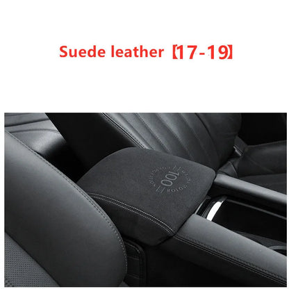 Armrest case cover for Mazda CX-4 CX-5 Oncela in carbon fibre, leather or flannelette, about 500g