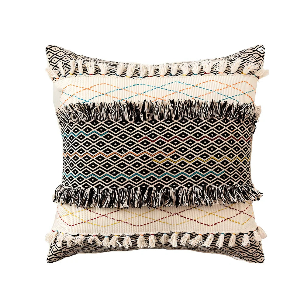 Yuyu cotton throw pillow cushion in multiple sizes from 30x50cm to 50x50cm with cotton cover